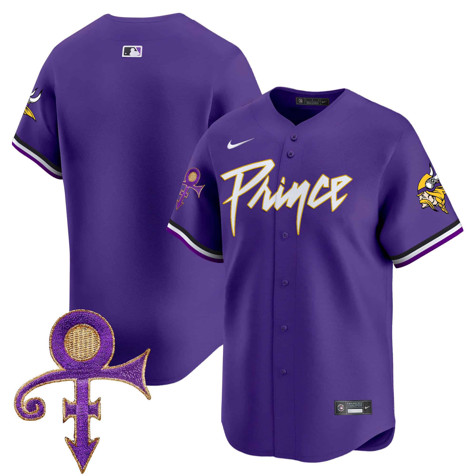 Men Minnesota Vikings Blank Purple 2024 Nike Prince Patch Vapor Premier Limited NFL Jersey style 1->indianapolis colts->NFL Jersey